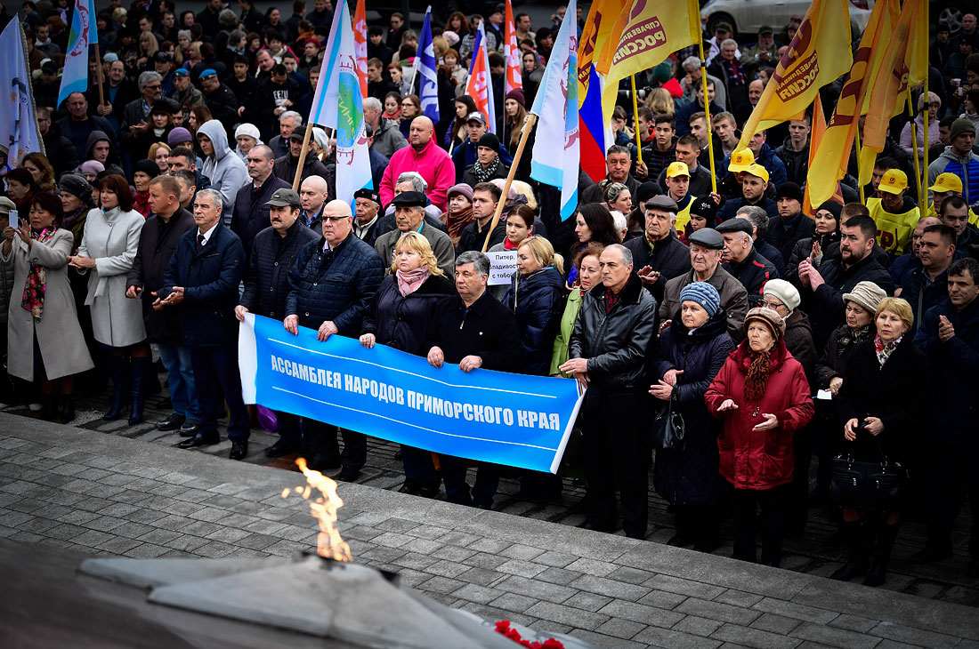 تضامن الروس مع ضحايا بطرسبورج