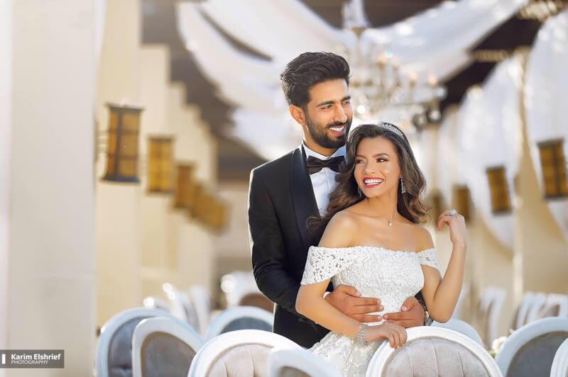 العروسين مصطفى وكارمن