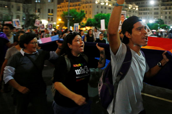 مظاهرات بيرو