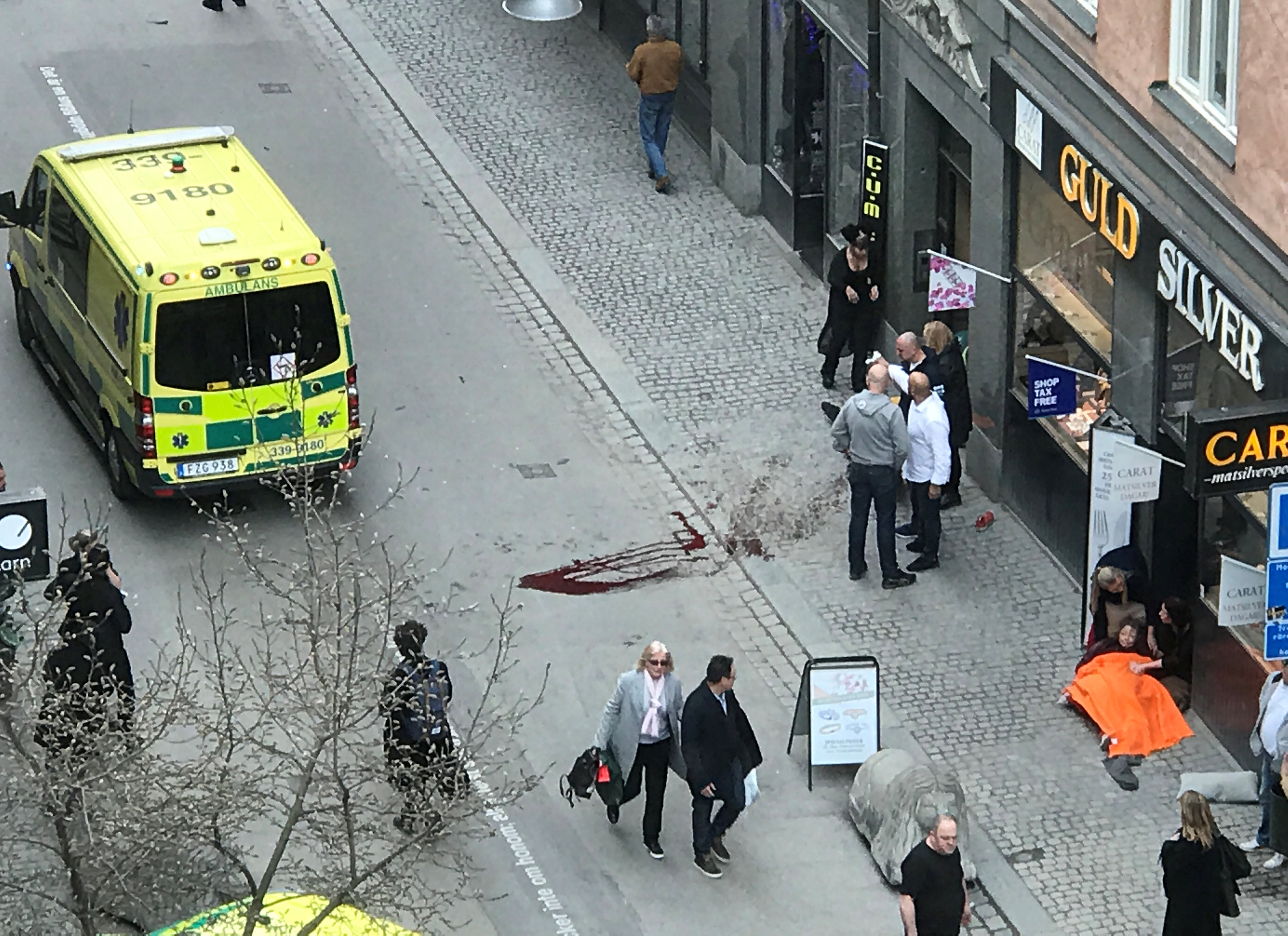 حادث دهس فى السويد