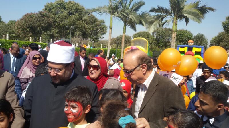 حفل يوم اليتيم بحديقة الأزهر بمشاركة وزير الأوقاف ومحافظ القاهرة
