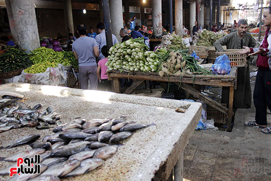  مقاطعة الأسماك أثرت على بيع الخضروات 