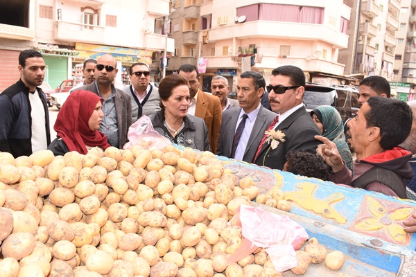 محافظ البحيرة تفتتح أعمال تطوير المدخل الجنوبى لمدينة دمنهور (10)