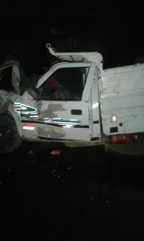 تصادم بيجو ونقل بدار السلام سوهاج (2)