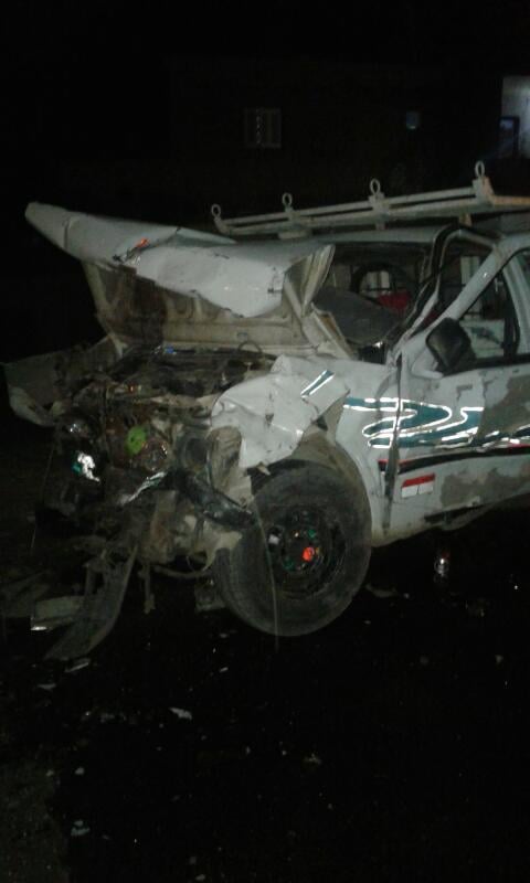 تصادم بيجو ونقل بدار السلام سوهاج (3)