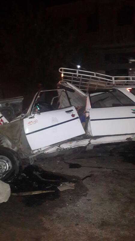 تصادم بيجو ونقل بدار السلام سوهاج (1)