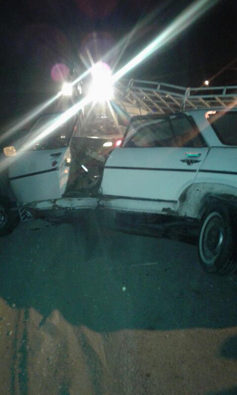 تصادم بيجو ونقل بدار السلام سوهاج (4)