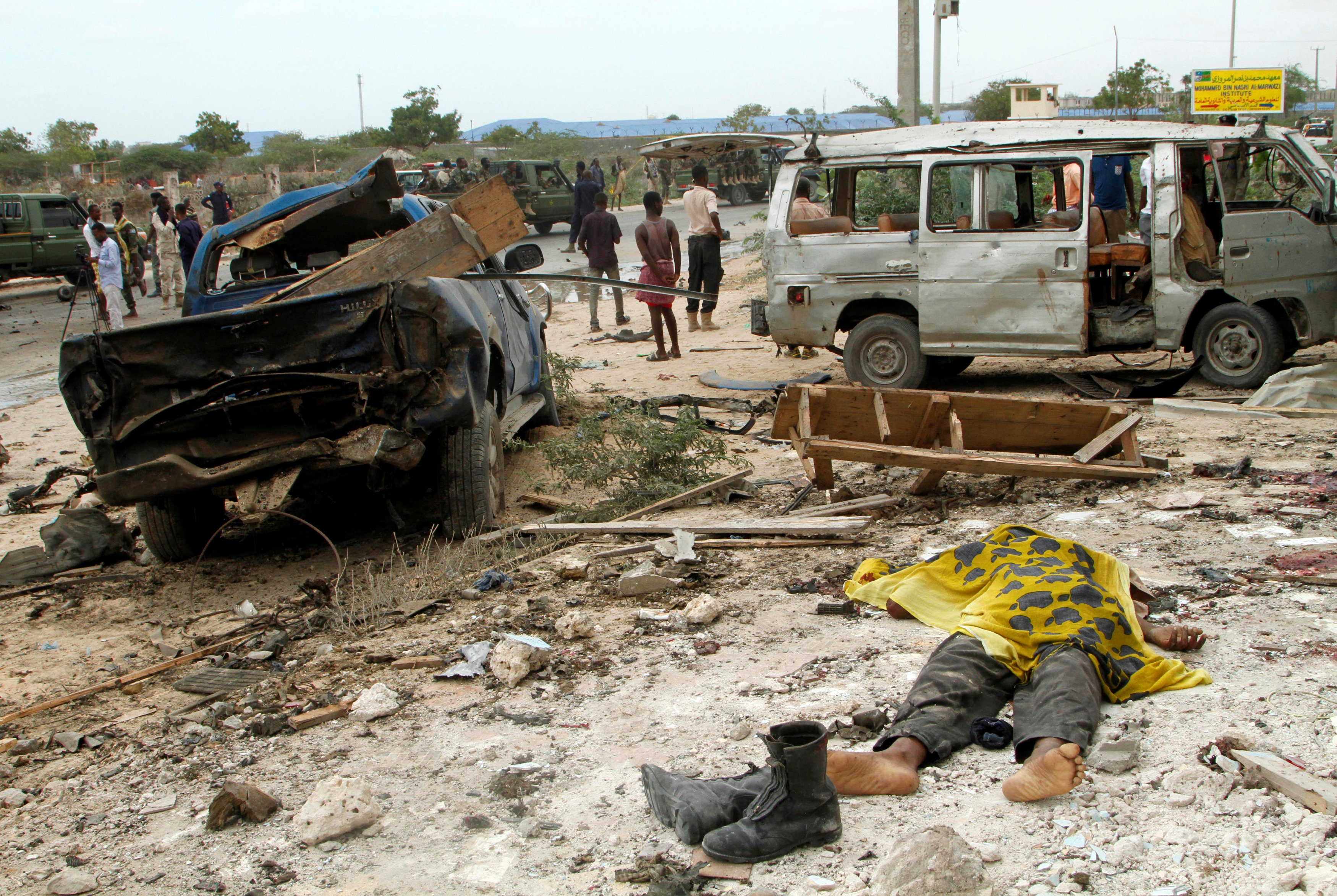 خسائر الانفجار الصومالى
