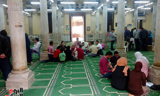 حملة التبرع بالدم داخل المساجد 