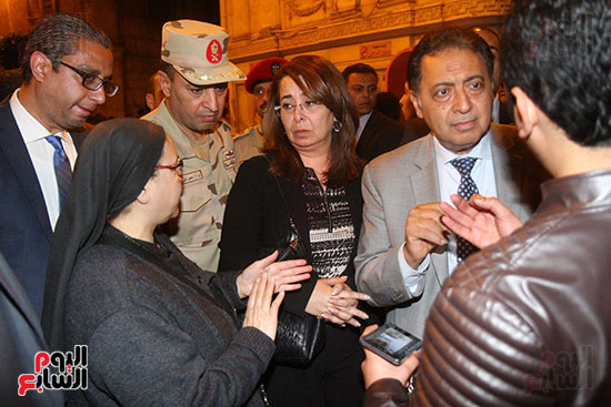 وزيرا الصحة والتضامن الاجتماعى فى زيارة لمصابى تفجير الإسكندرية (40)
