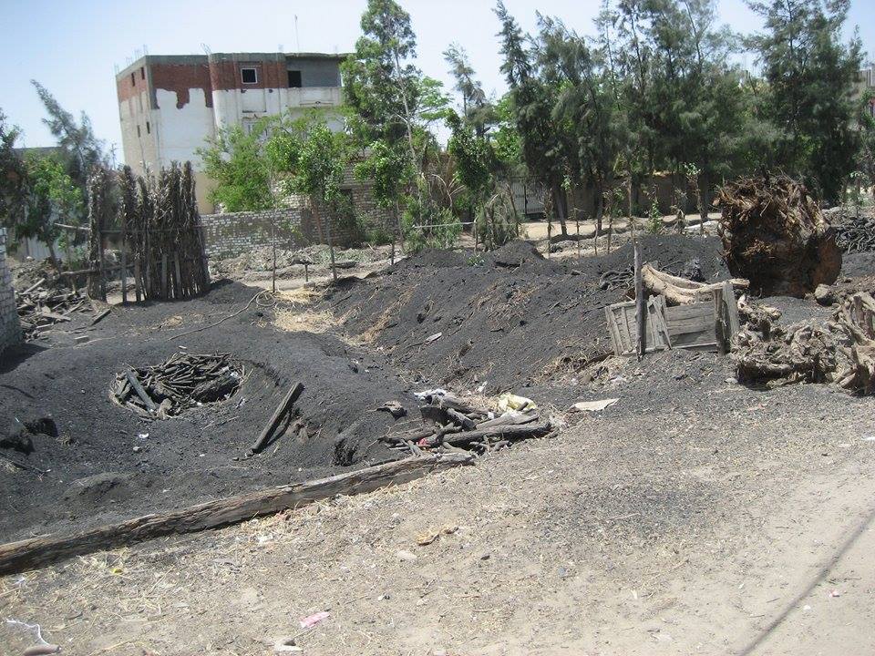 مكامير الفحم بقرية قرانشو (2)