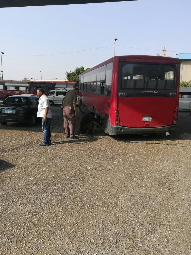 أتوبيس معطل بشارع رمسيس (2)