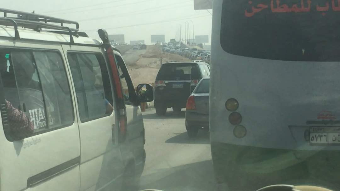 زحام مرورى أعلى محور 26 يوليو   (8)