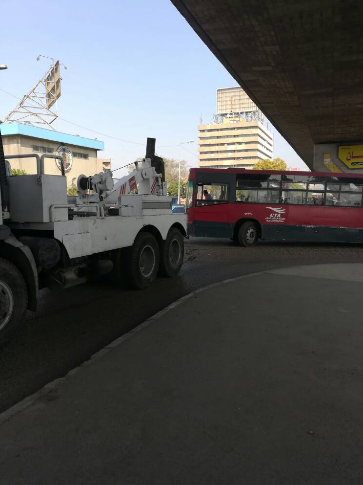 أتوبيس معطل بشارع رمسيس (3)