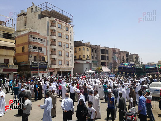  السادة الحجاجية يتصدرون مسيرات الدورة بالاقصر