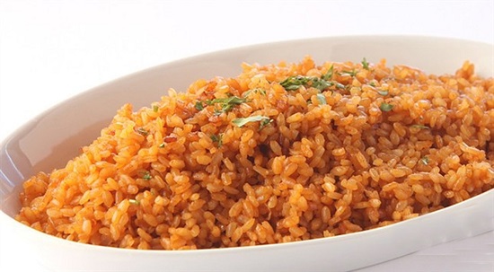 طريقة عمل الأرز الصيادية2