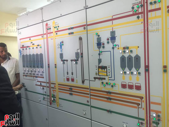     غرفة التحكم بالصومعة 