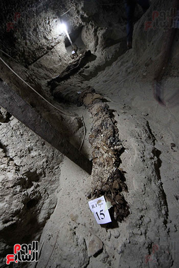 اكتشاف أول مقبرة فى تاريخ مصر الوسطى تضم 18 مومياء بالمنيا (20)