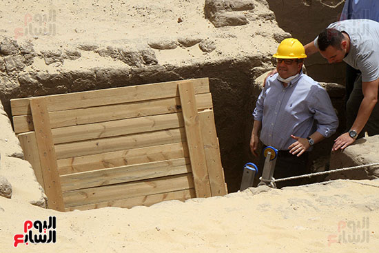 اكتشاف أول مقبرة فى تاريخ مصر الوسطى تضم 18 مومياء بالمنيا (34)