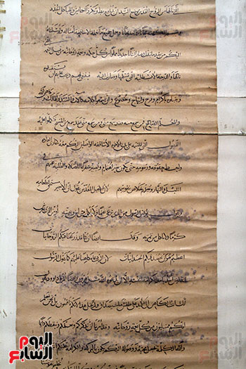  لوحة تاريخية فى معرض أبو سمبل