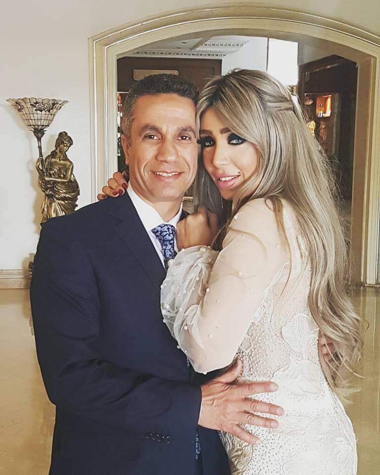 إيمان أبو طالب والعميد محمد سمير