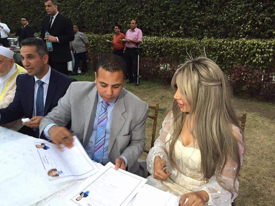 زواج العميد  محمد سمير و الإعلامية إيمان أبو طالب