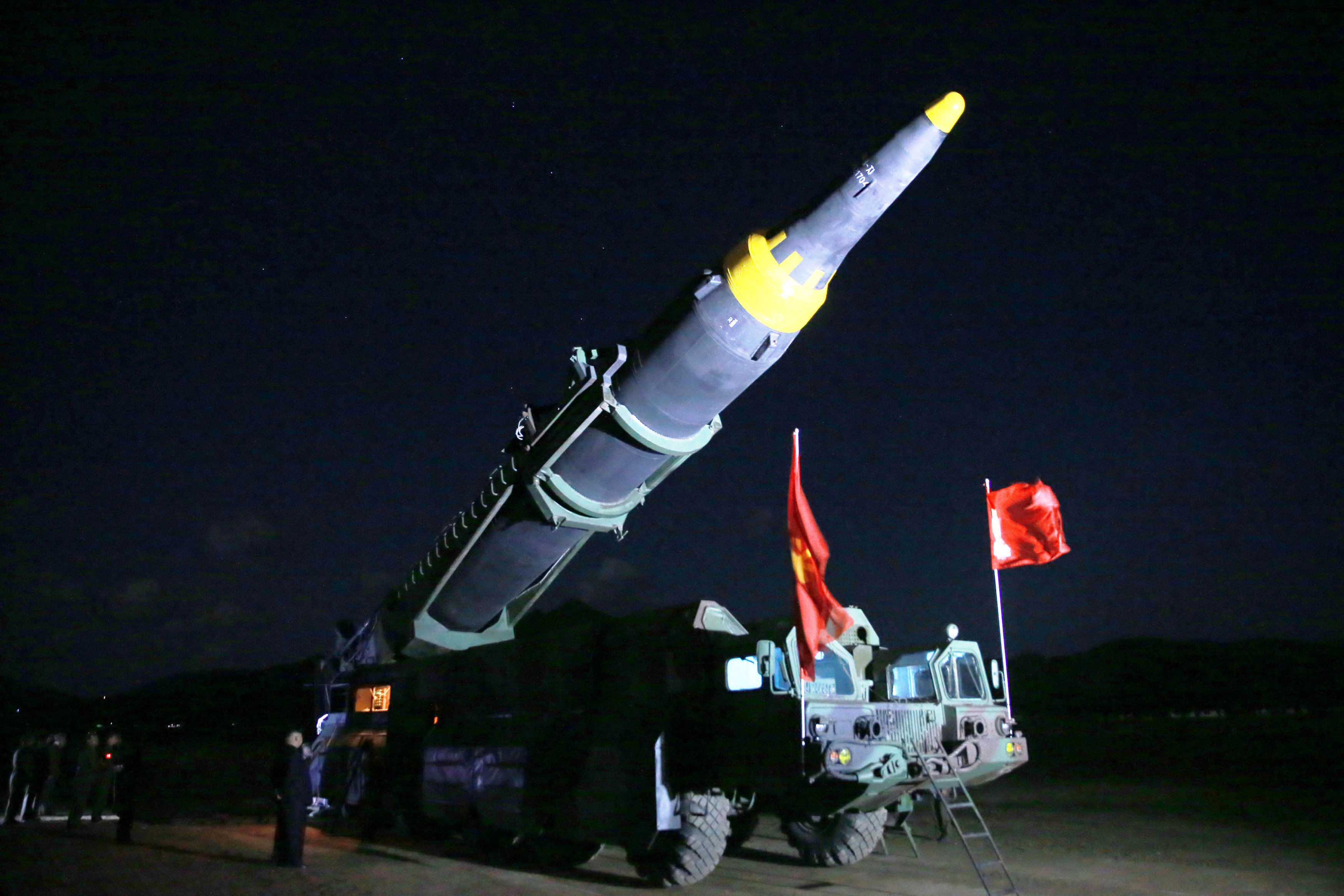تجهيزات الصاروخ الباليستى فى كوريا الشمالية