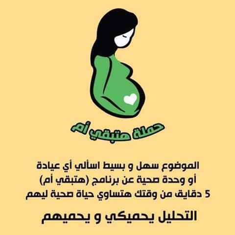 ملصقات مشروع تمهيدى لطلاب عين شمس يستهدف نشر معلومات حول الحمل