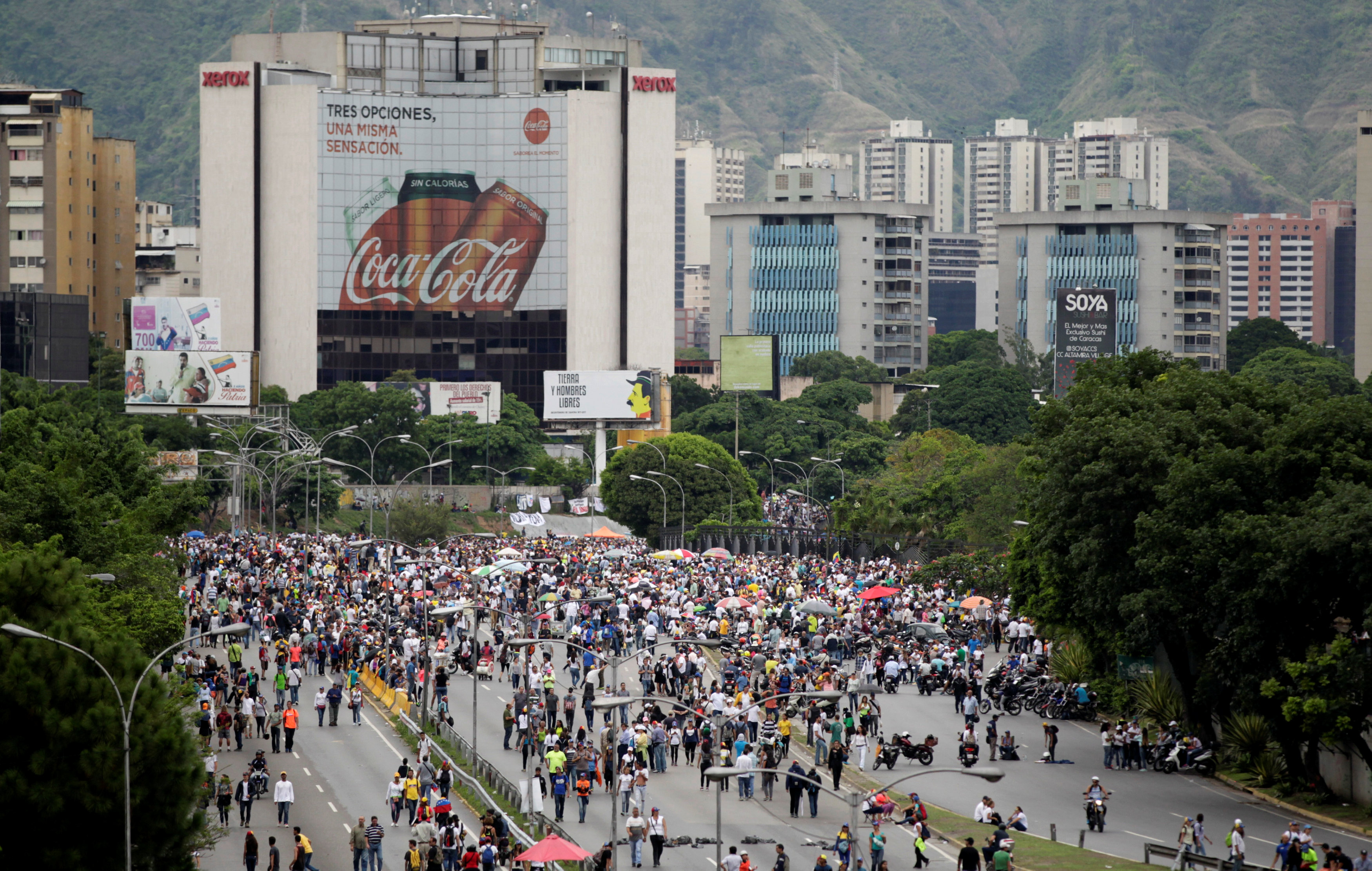 ارتفاع حصيلة قتلى الحركة الاحتجاجية فى فنزويلا إلى 39 شخصا