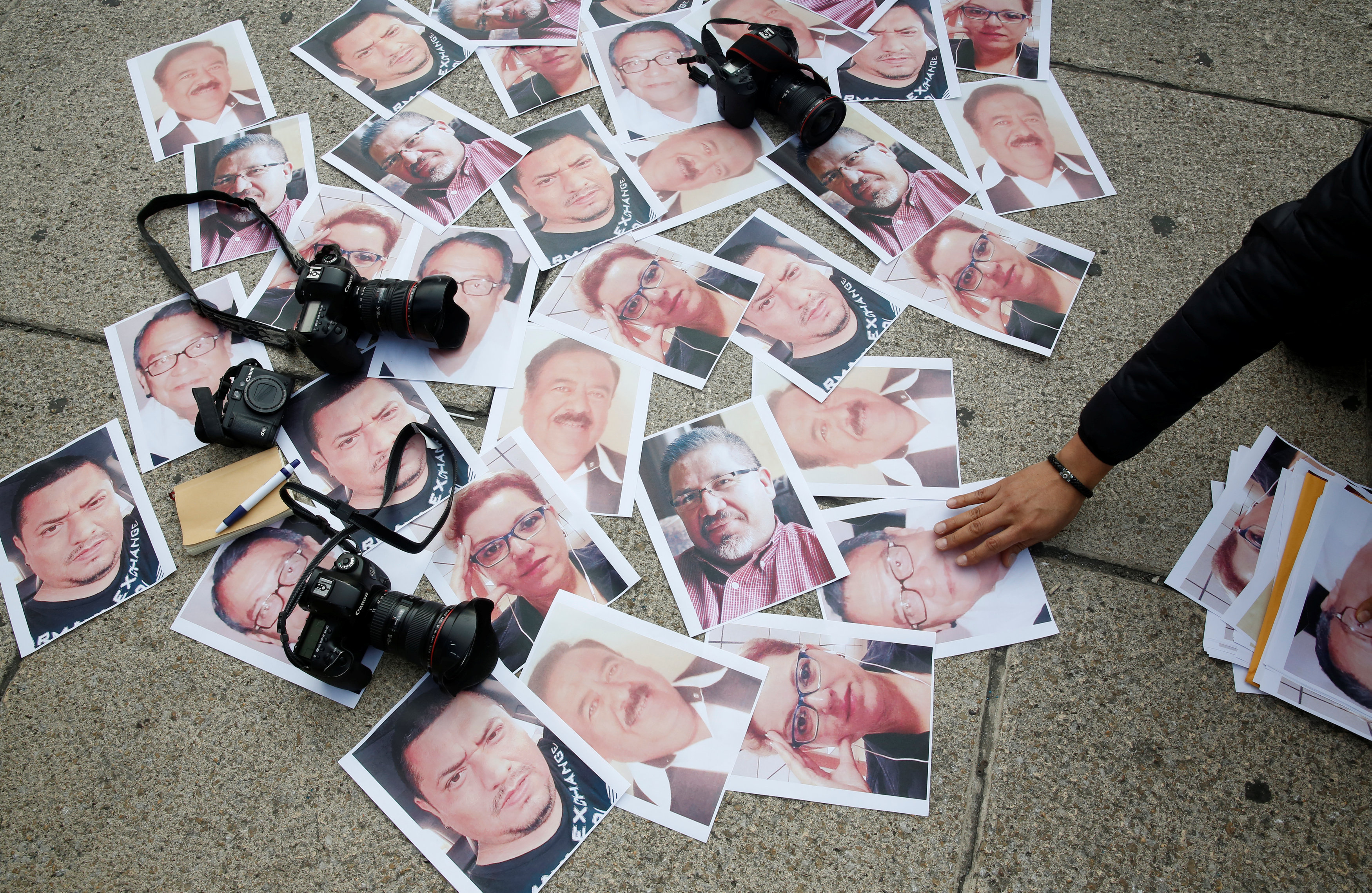 ضحايا الصحفيين والمصوريين بالمكسيك