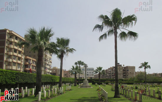 مقبرة الكومنولث على مساحة 3 أفدنة هبة من الحكومة المصرية