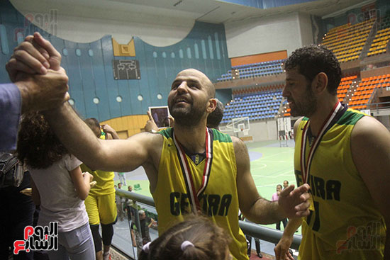 الجزيرة بطلاً لسوبر دوري السلة المصرى (7)