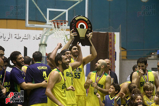 الجزيرة بطلاً لسوبر دوري السلة المصرى (18)