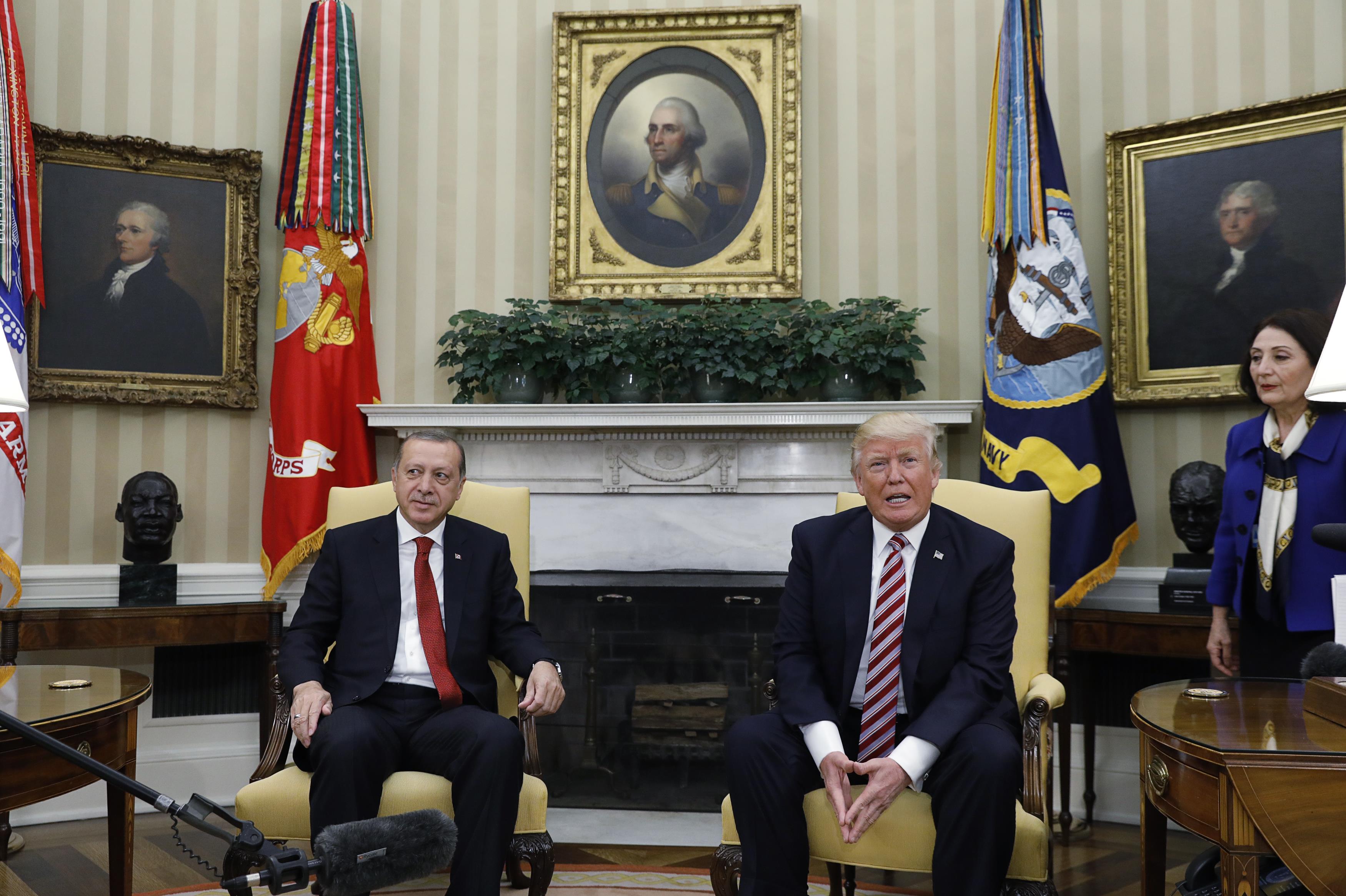 استقبال الرئيس التركى بالبيت الأبيض