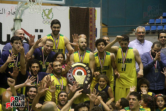 الجزيرة بطلاً لسوبر دوري السلة المصرى (13)