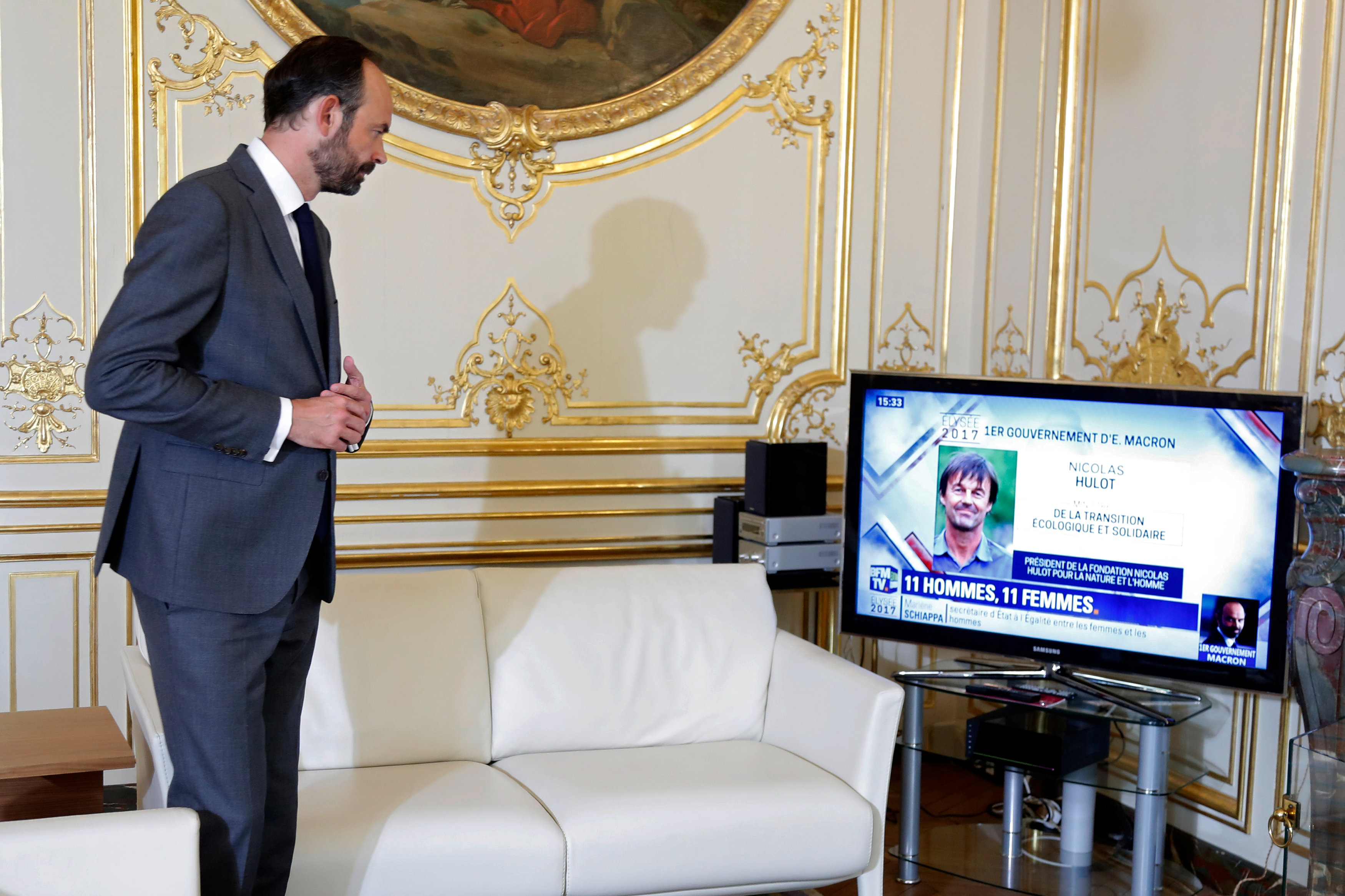رئيس الوزراء الفرنسى يتابع تشكيل الجكومة الفرنسية الجديدة