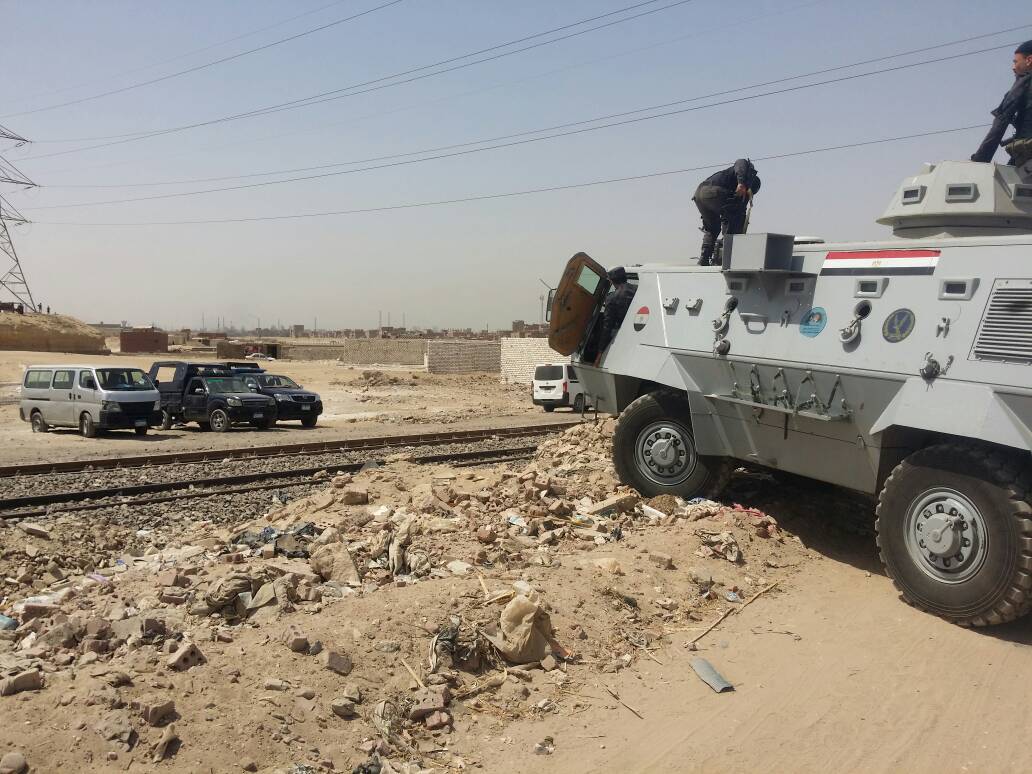 حملة امنية للامن القاهرة للاستعادة اراضى الدولة (5)