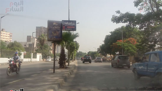 تباطؤ حركة السيارات أعلى محاور القاهرة والجيزة (3)