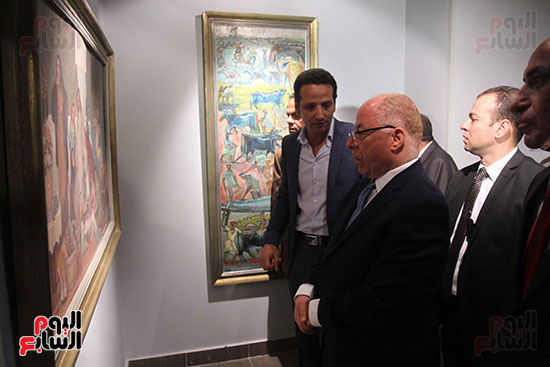 افتتاح متحف الفنون عائشة فهمى بالزمالك (4)