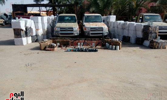  حرس الحدود يواصل عمله فى مكافحة الارهاب