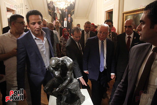 افتتاح متحف الفنون عائشة فهمى بالزمالك (2)
