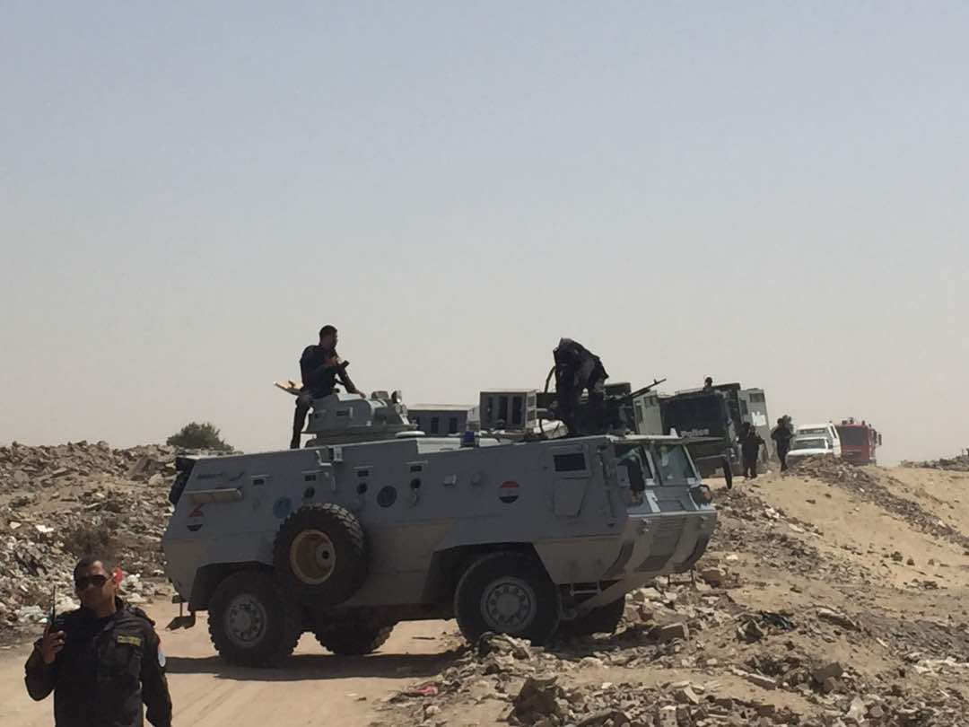 حملة امنية للامن القاهرة للاستعادة اراضى الدولة (6)