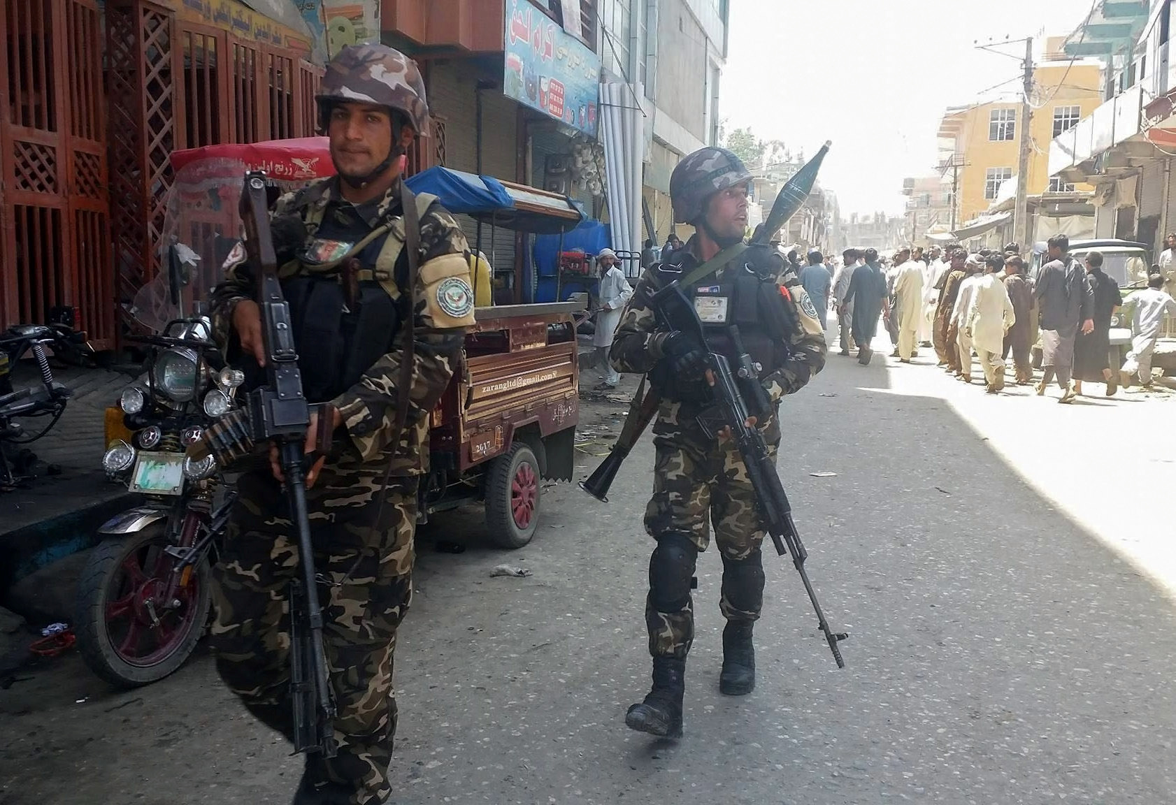 قوات الأمن الأفغانيه