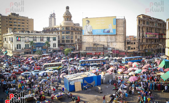الباعة الجائلون ينتشرون بالعتبة وشارع الجيش بباب الشعرية (6)