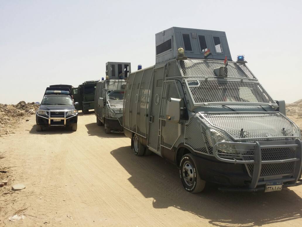 حملة امنية للامن القاهرة للاستعادة اراضى الدولة (2)