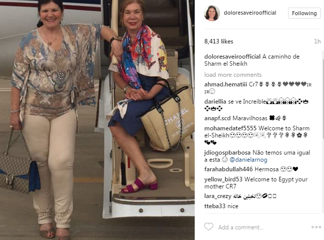 والدة رونالدو