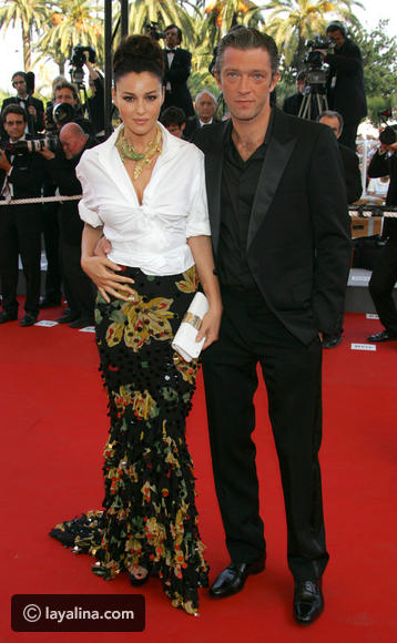 مونيكا بيلوتشى وفنسنت كاسل فى مهرجان كان 2006