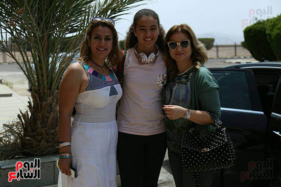 عائلة رونالدو تصل شرم الشيخ لحضور حفل افتتاح أكبر أكوا بارك بالشرق الأوسط (26)