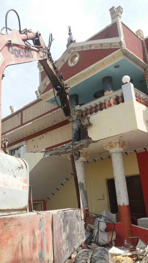 إزالة مسجد بشبرا
