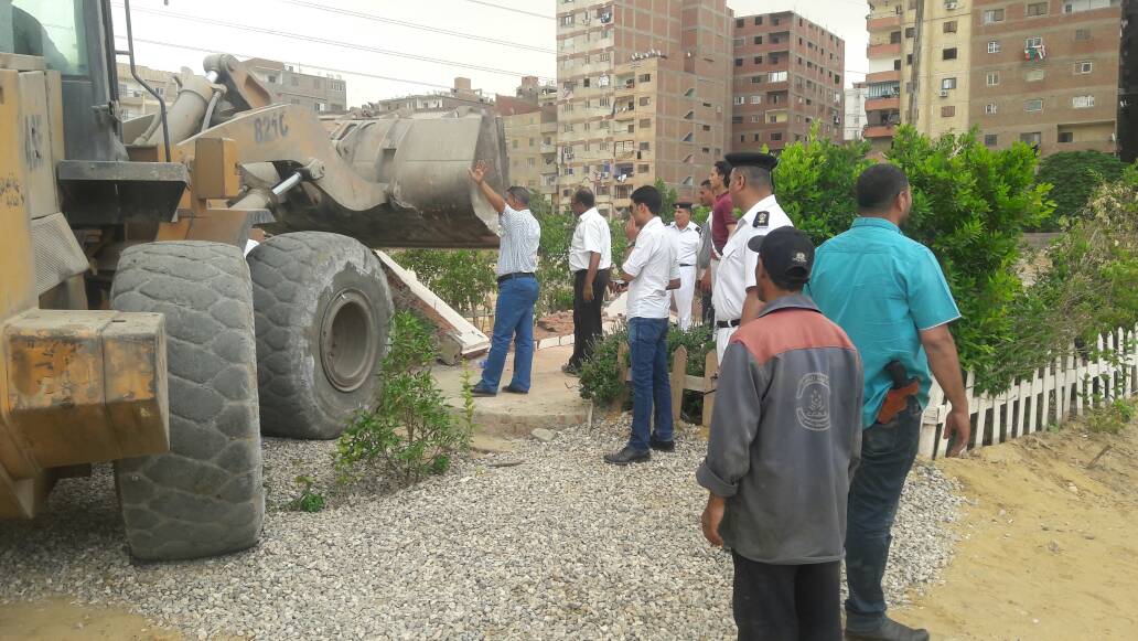 حملات امنية لازالة التعديات على اراضى الدولة بالقاهرة (3)